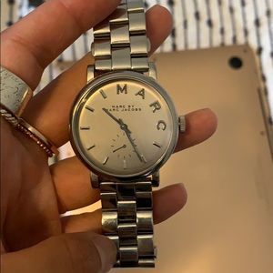 Marc by Marc Jacobs silver watch